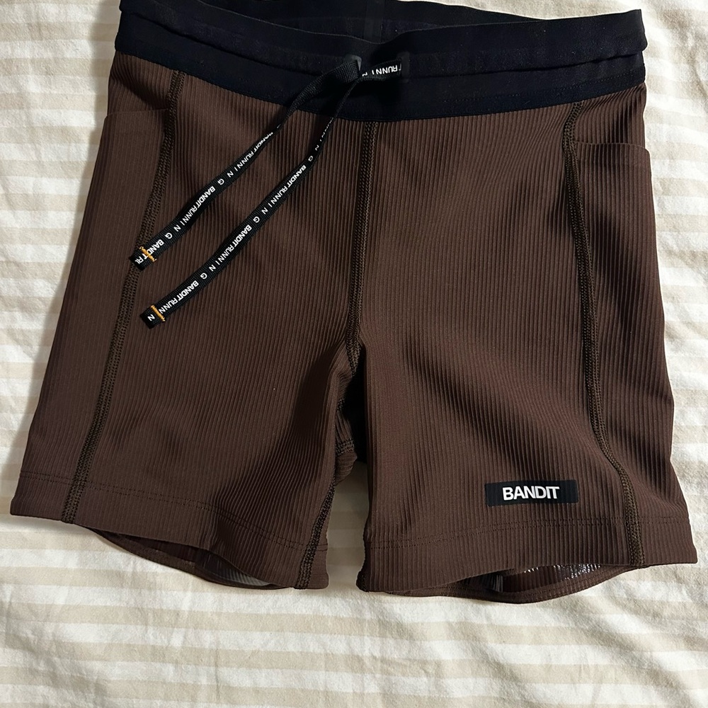 Brown Bandit Running 5” Cadence Compression Shorts